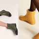 Minimalist Olive Ankle Rain Boot | $80 | Alice + Whittles
Classic Moutarde D’or Ankle Rain Boot | $85 | Alice + Whittles